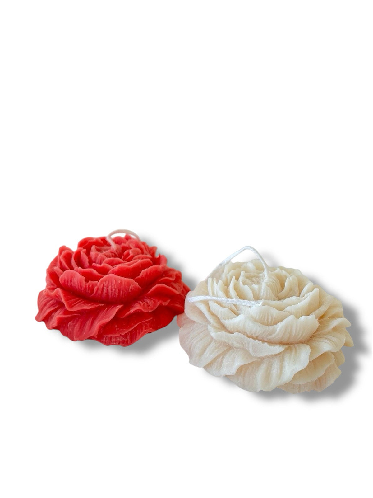 Rose Bloom Scented Candles - Pack Of 2